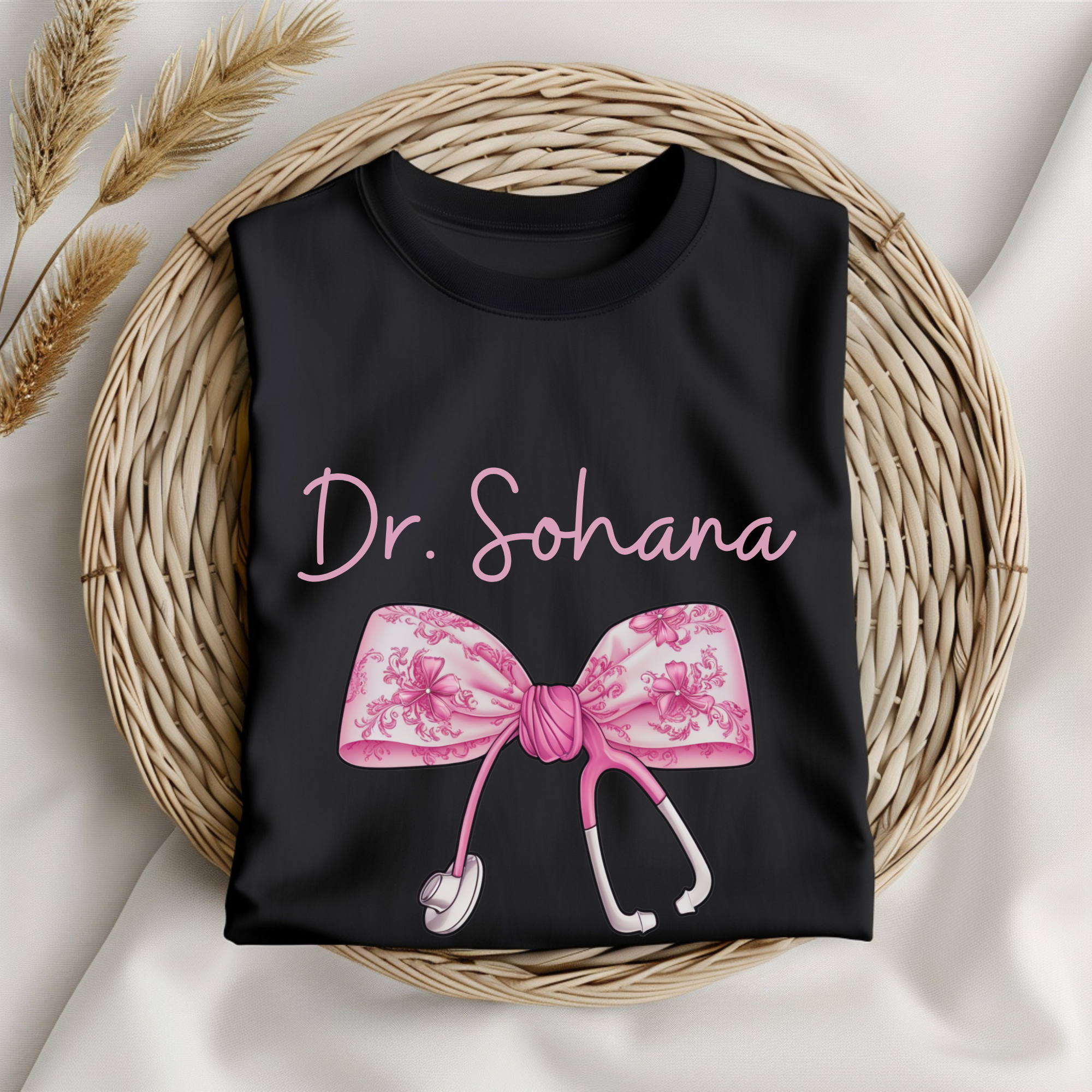 Personalized Women Doctor tshirt