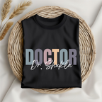 Personalized unisex DOCTOR tshirt