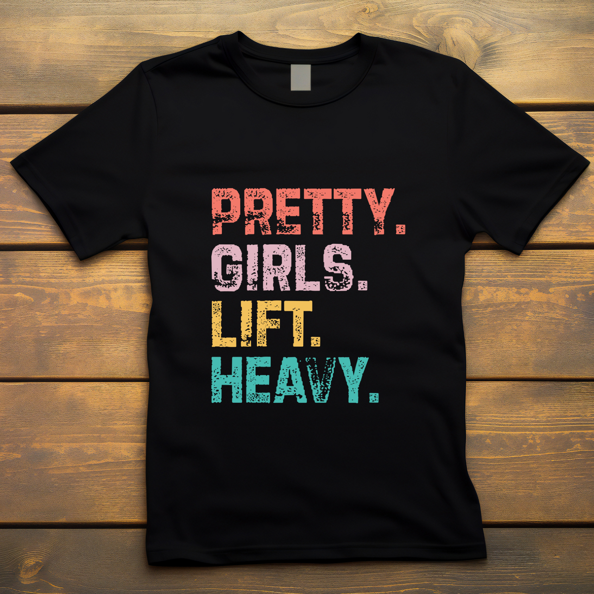 Unisex pretty girls lift heavy gym tshirt