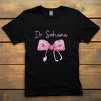 Personalized Women Doctor tshirt