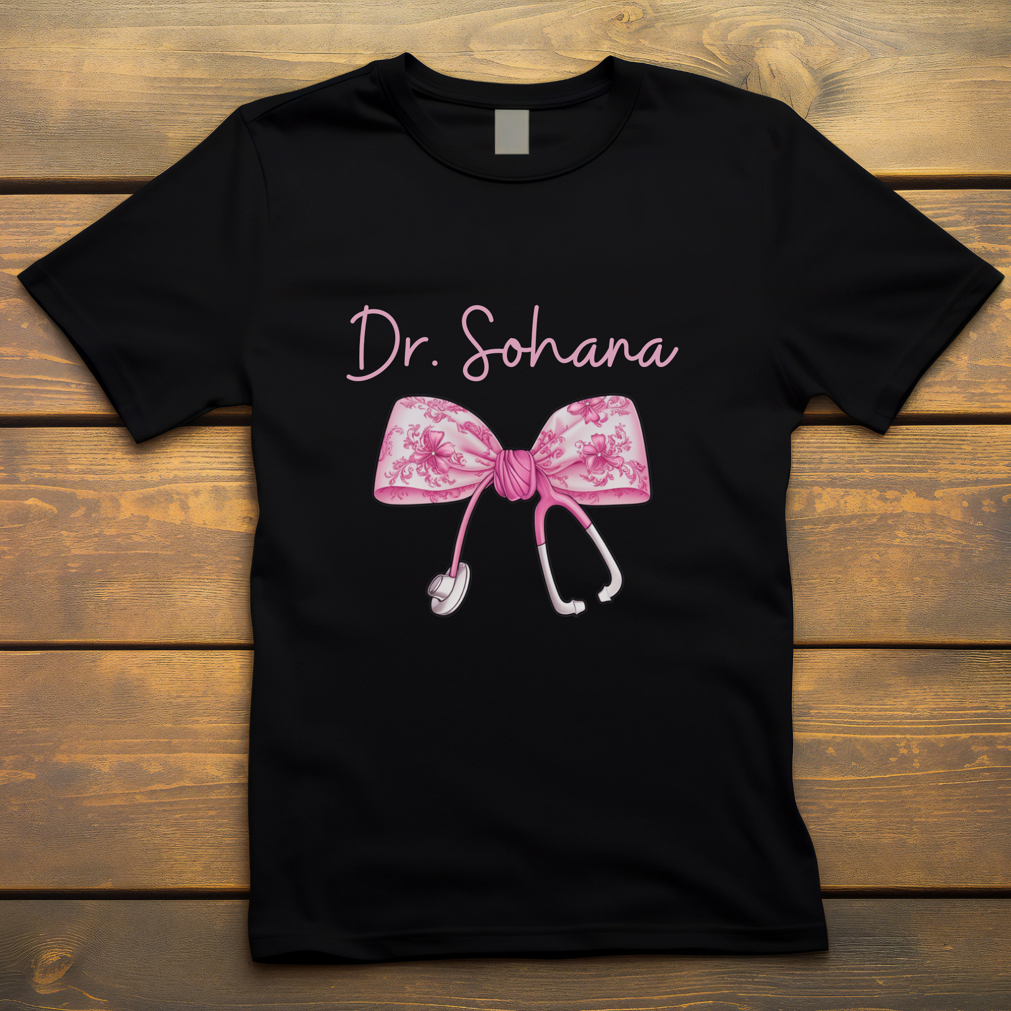 Personalized Women Doctor tshirt