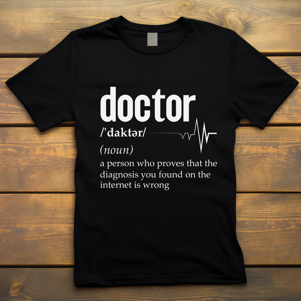 Unisex Doctor definition tshirt