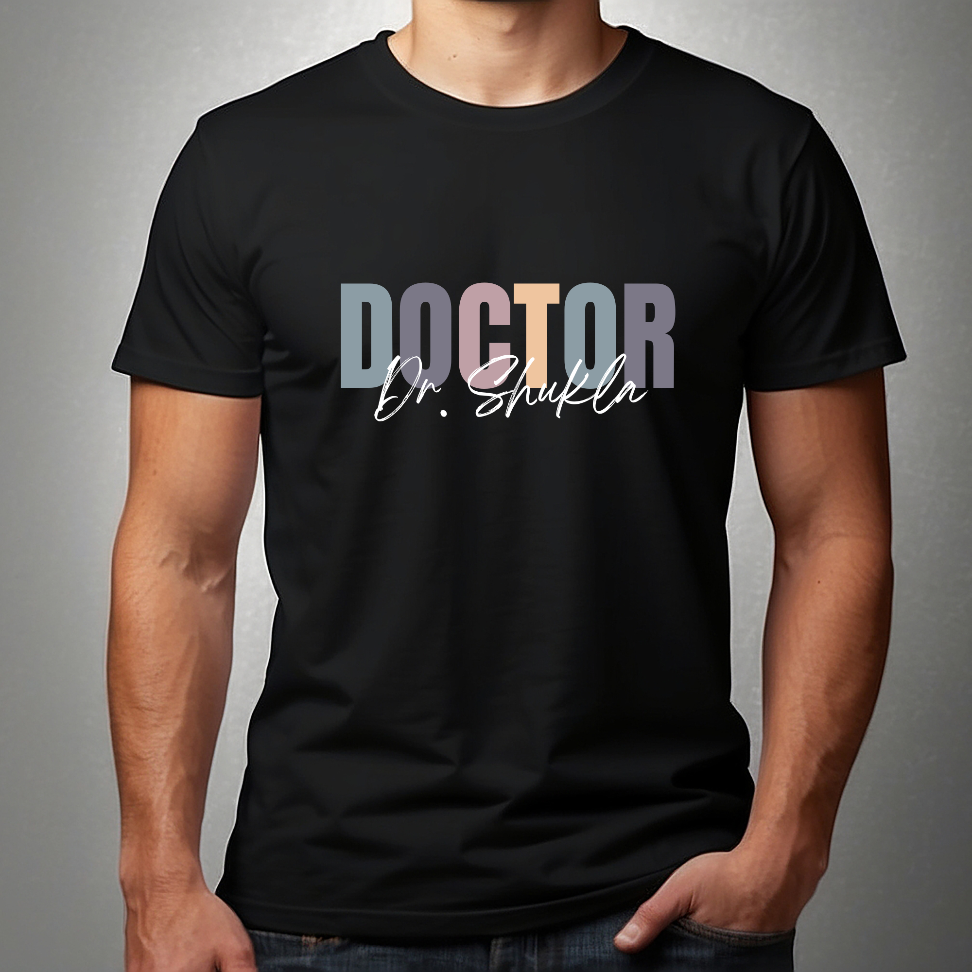 Personalized unisex DOCTOR tshirt