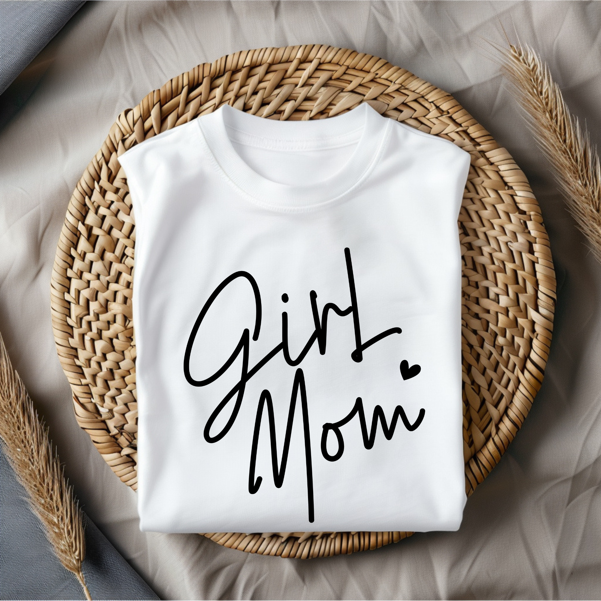 Unisex Girl Mom tshirt