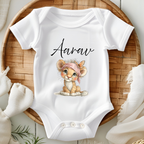 Personalized Lion's Cub kids romper