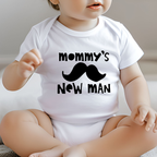 Mommy's new man kids romper