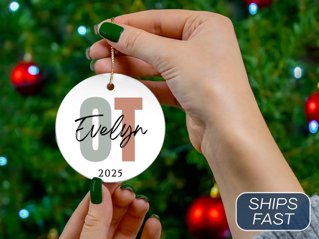 Personalized Occupational Therapist Ornament