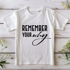 Unisex Remember your why gym tshirt