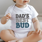 Dad's Best Bud kids romper