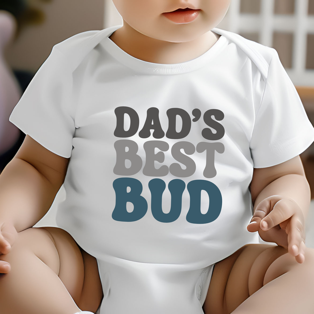 Dad's Best Bud kids romper