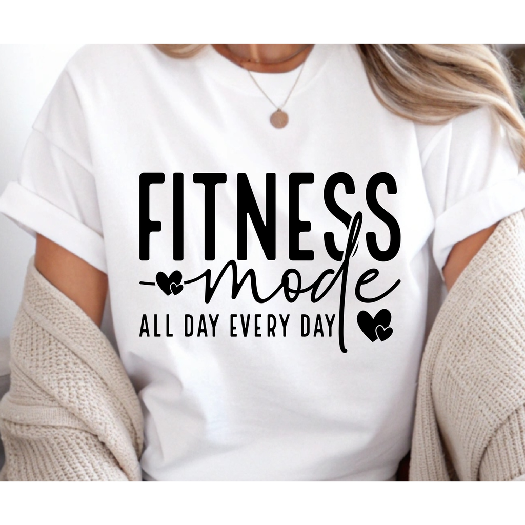 Unisex Fitness mode gym tshirt