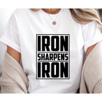 Unisex Iron shapes iron gym tshirt