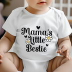 Mama's Little Bestie Kids Romper