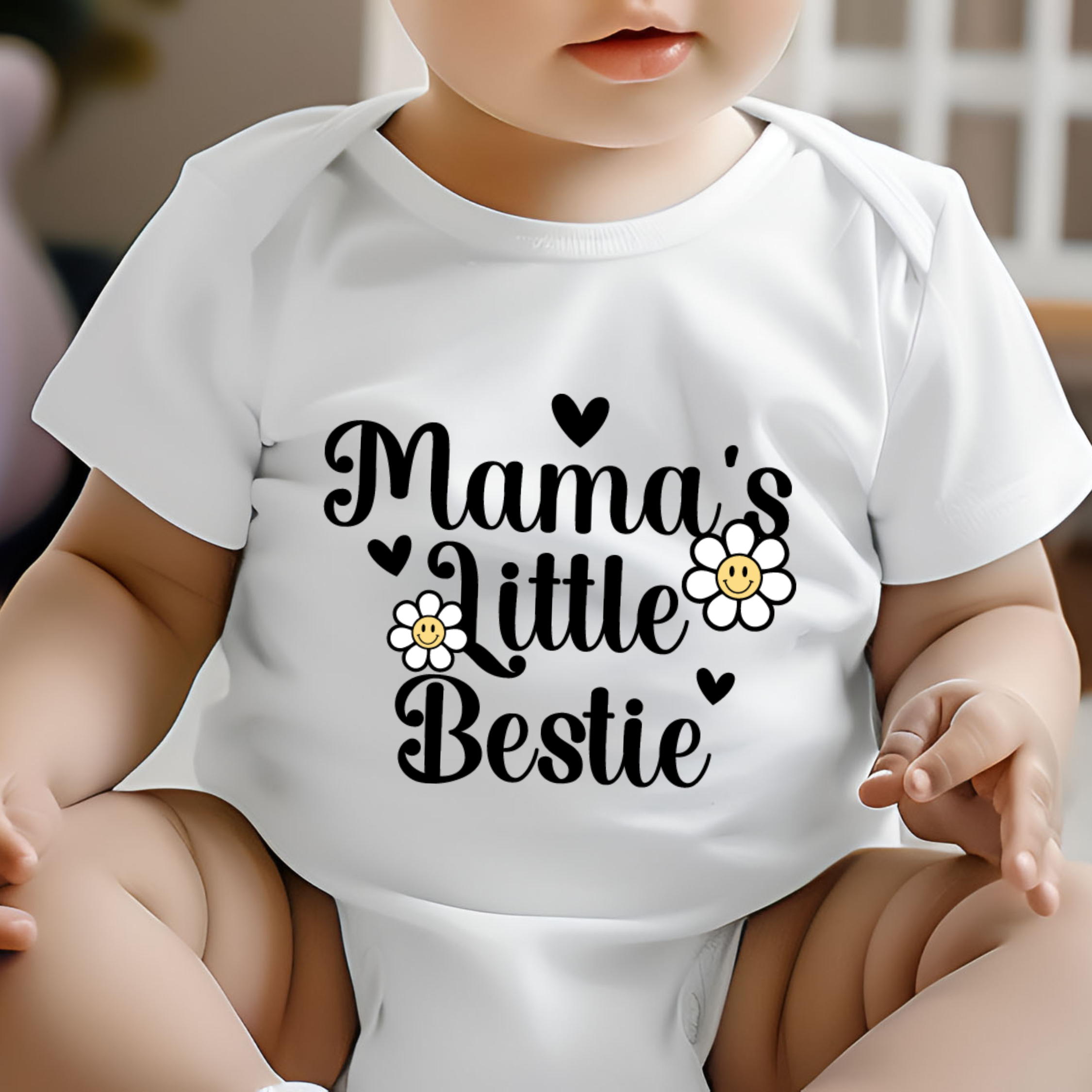 Mama's Little Bestie Kids Romper