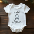 Personalized Baby Hippo Kids Romper