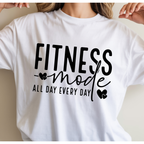 Unisex Fitness mode gym tshirt