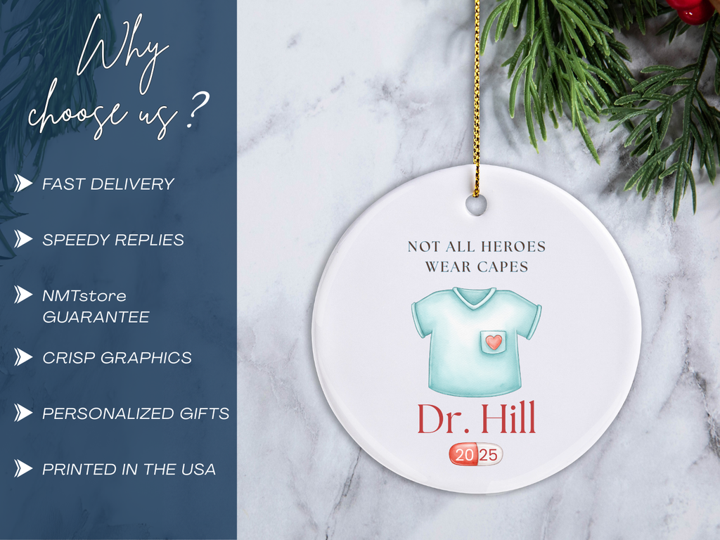 Personalized Doctor/Nurse Ornament