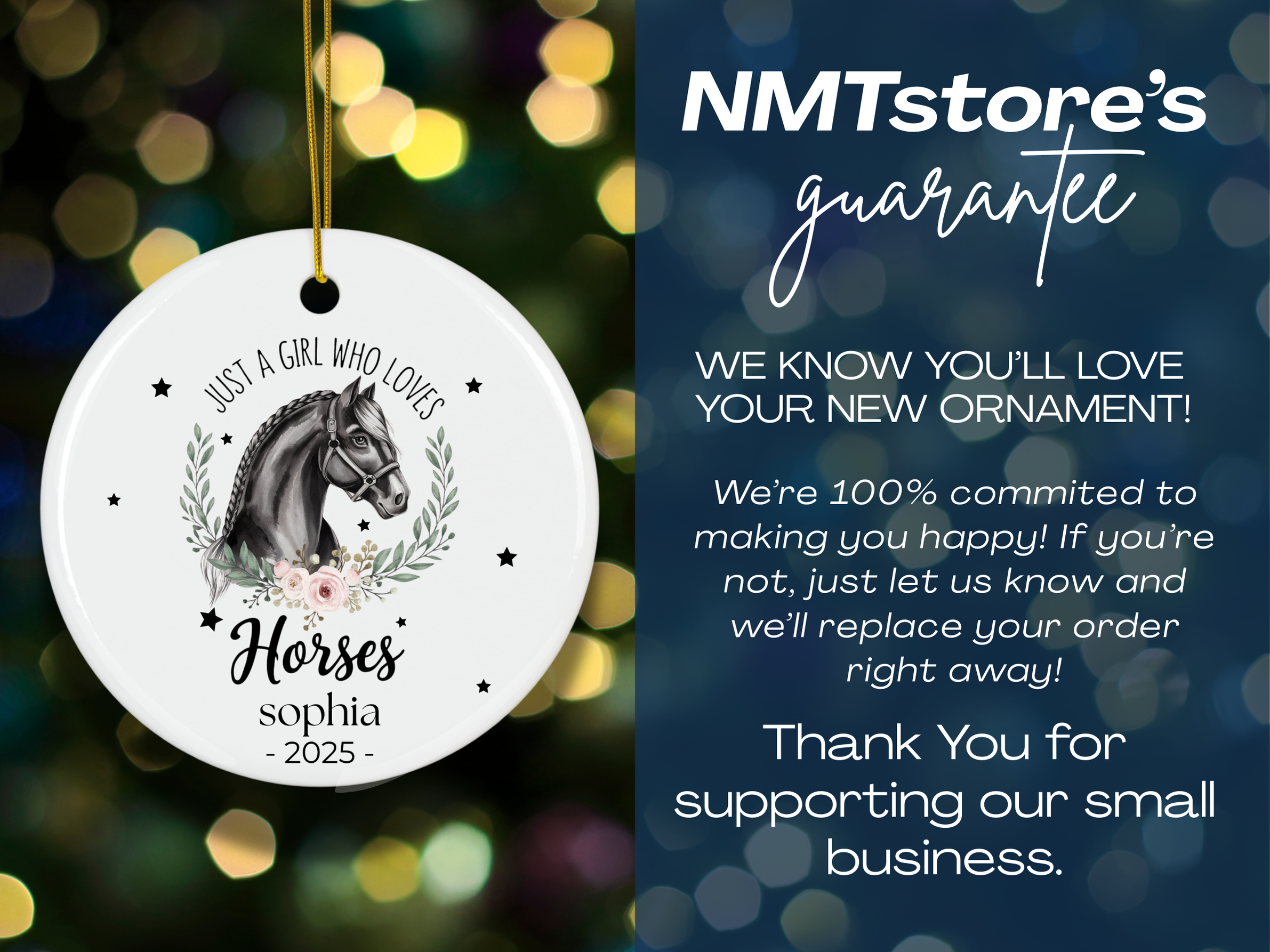 Personalized Just a girl who loves horses