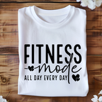 Unisex Fitness mode gym tshirt