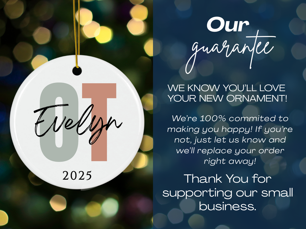 Personalized Occupational Therapist Ornament
