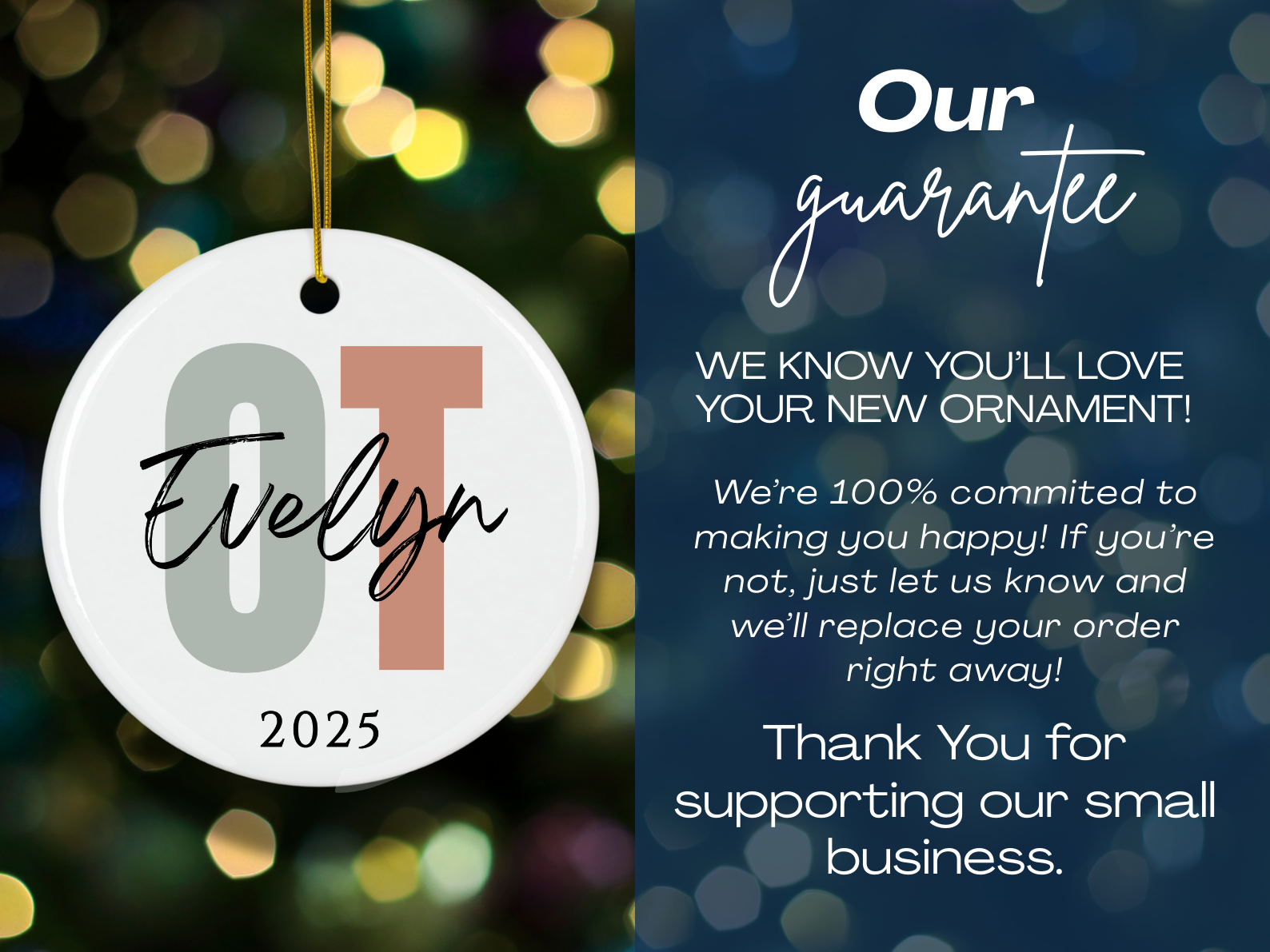 Personalized Occupational Therapist Ornament