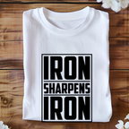 Unisex Iron shapes iron gym tshirt