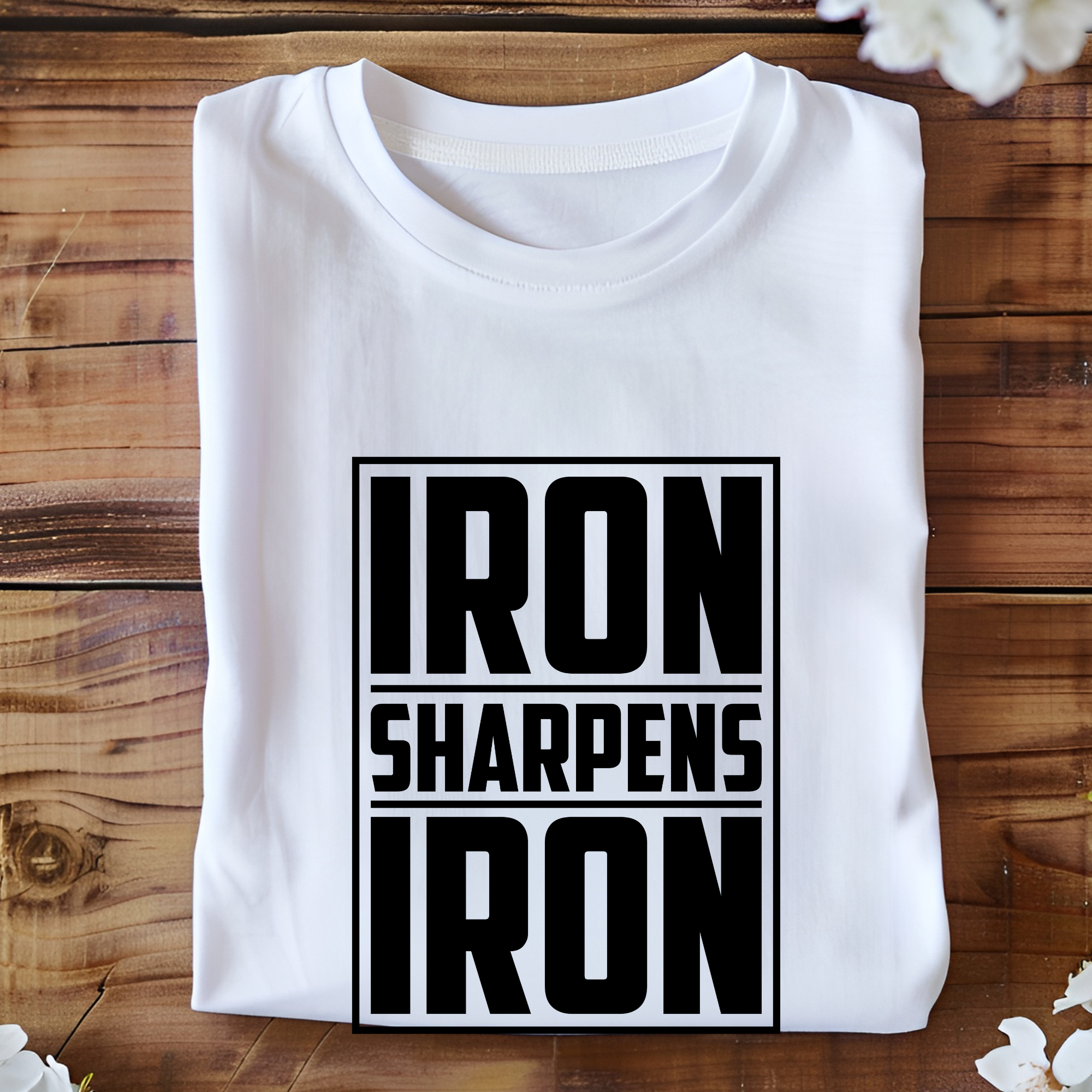 Unisex Iron shapes iron gym tshirt