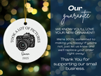 Personalized Camera Photography Ornament - Took a lot of pictures